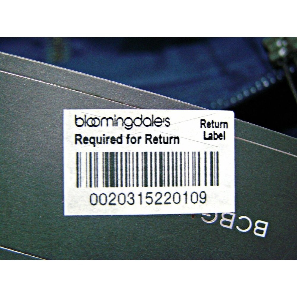 BCBG Maxazria Womens Denim Alden Blocked Hem Straight Skirt Blue Gray Wash Sz 4 - Picture 7 of 12